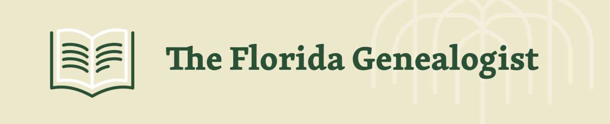 The Florida Genealogist