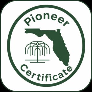 Additional Florida Pioneer Certificate